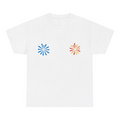 Fireworks — matching couple t-shirt, front print