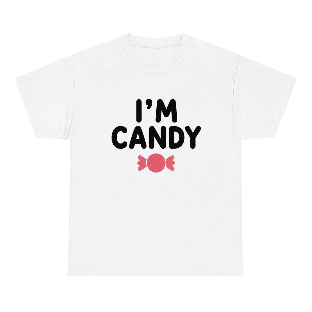 I'm Candy — matching couple t-shirt, front print