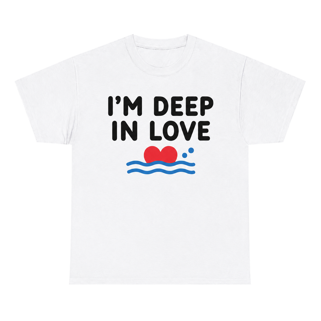 I'm Deep In Love — matching couple t-shirt, front print