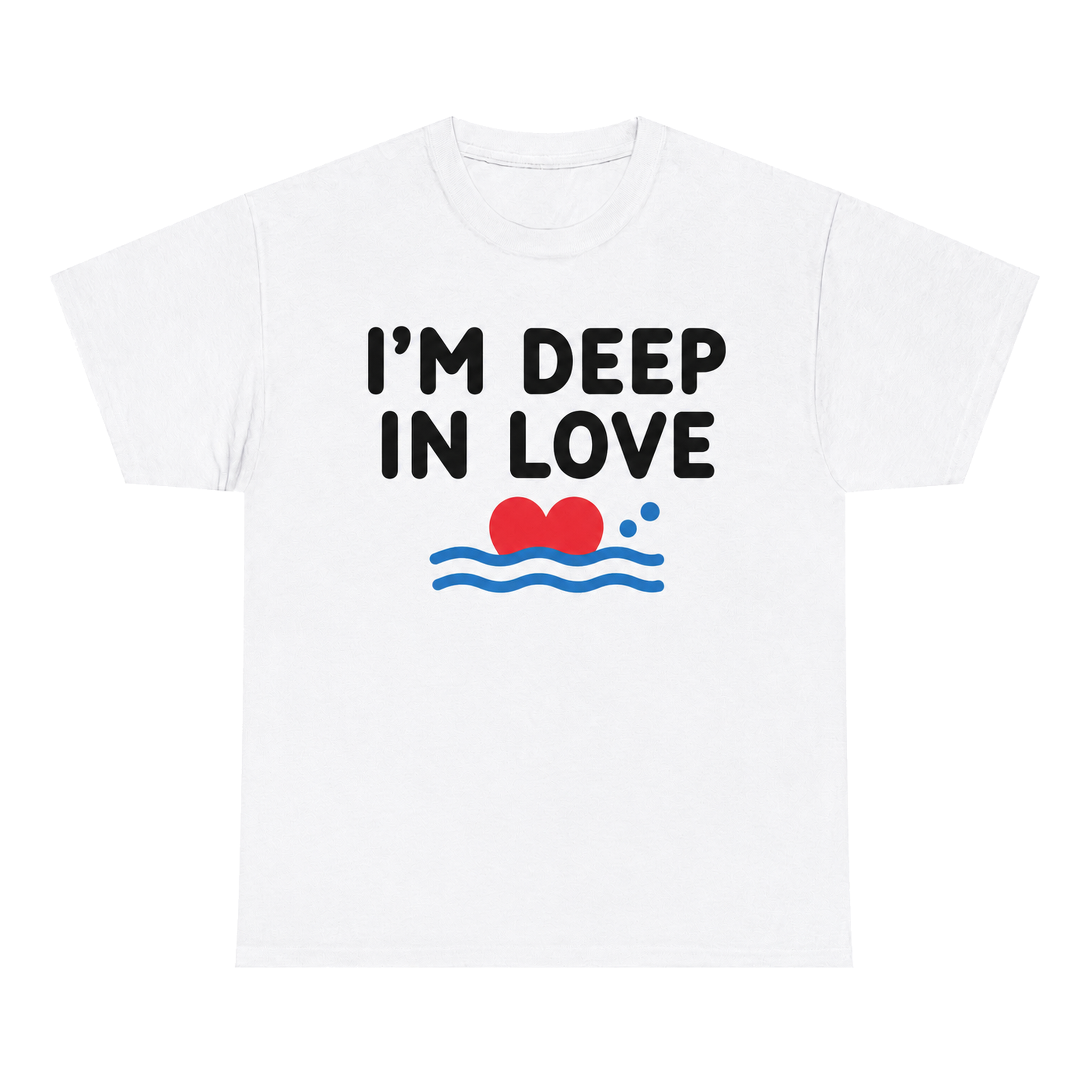 I'm Deep In Love — matching couple t-shirt, front print