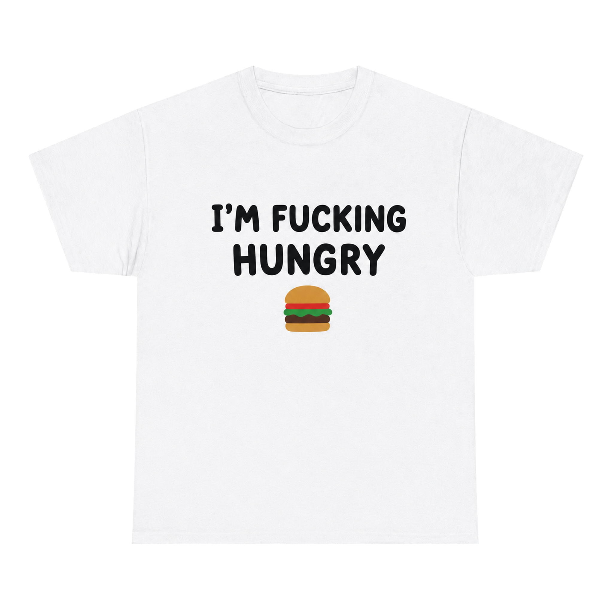 I'm Fucking Hungry — matching couple t-shirt, front print