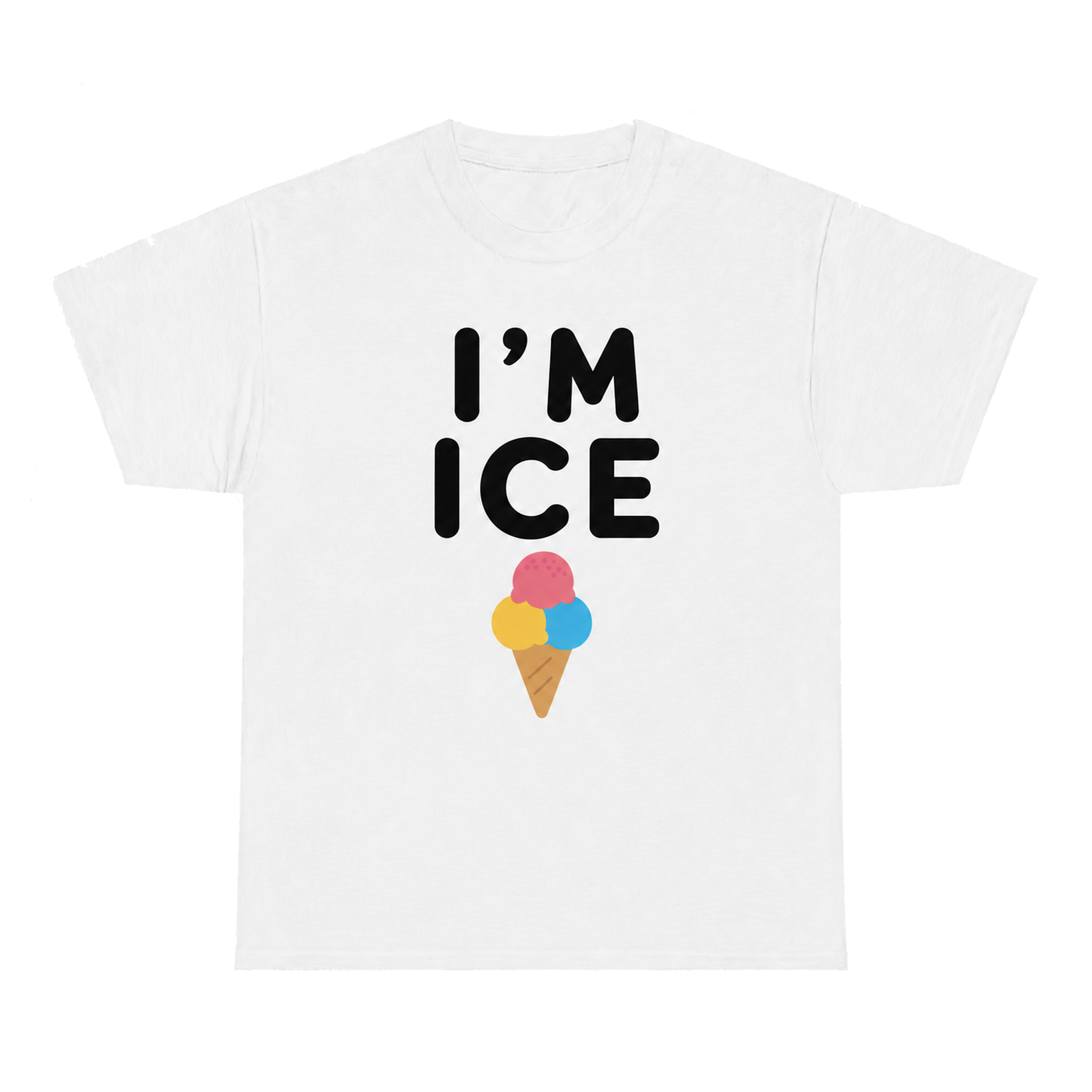 I'm Ice — matching couple t-shirt, front print