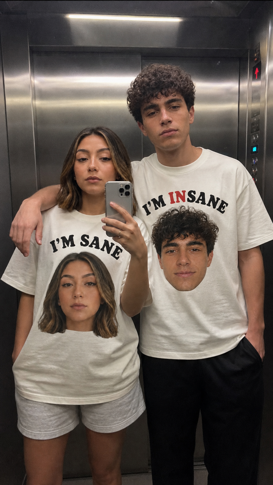 I'm Insane – Your Face — the pair worn together