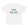 I'm Paint — matching couple t-shirt, front print