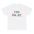 I'm Paint — matching couple t-shirt, front print