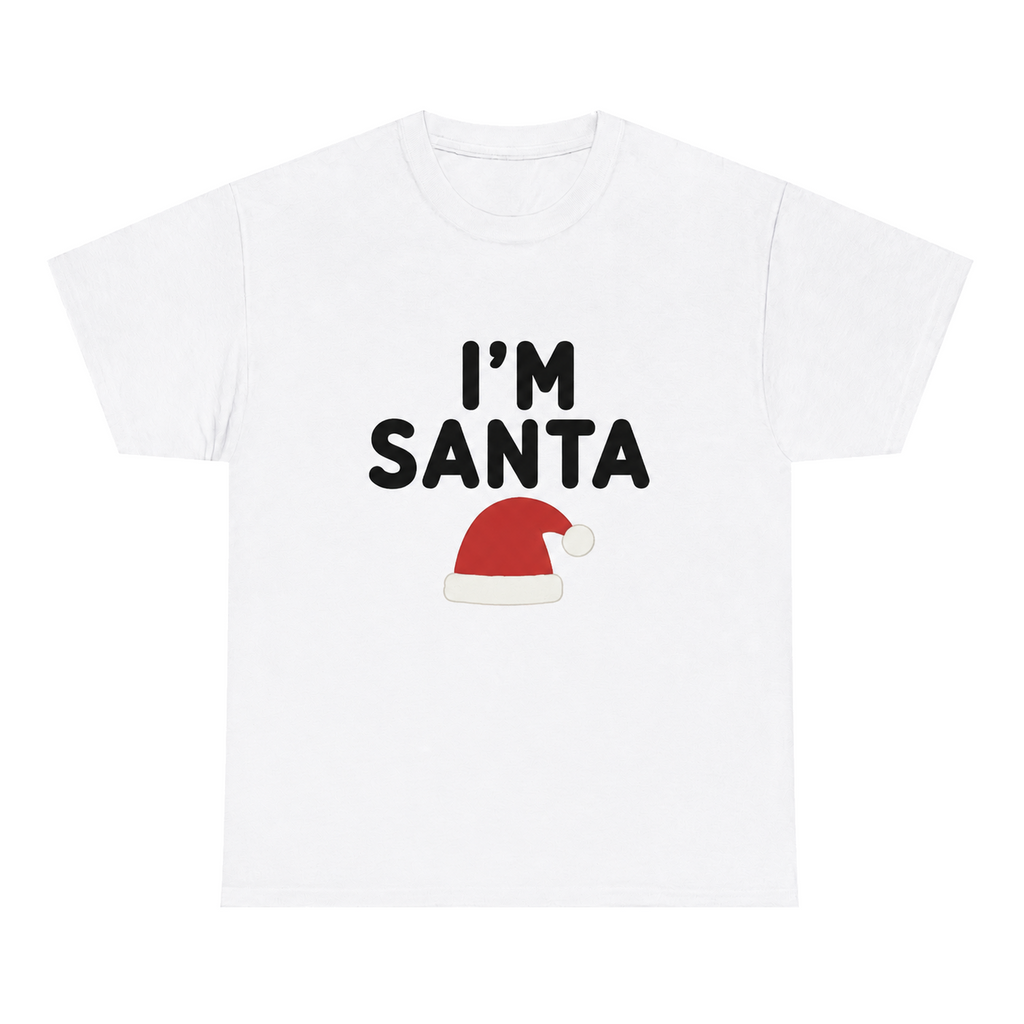 I'm Santa — matching couple t-shirt, front print