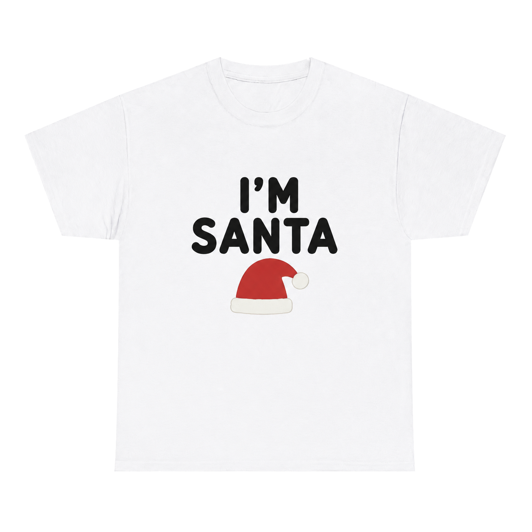 I'm Santa — matching couple t-shirt, front print