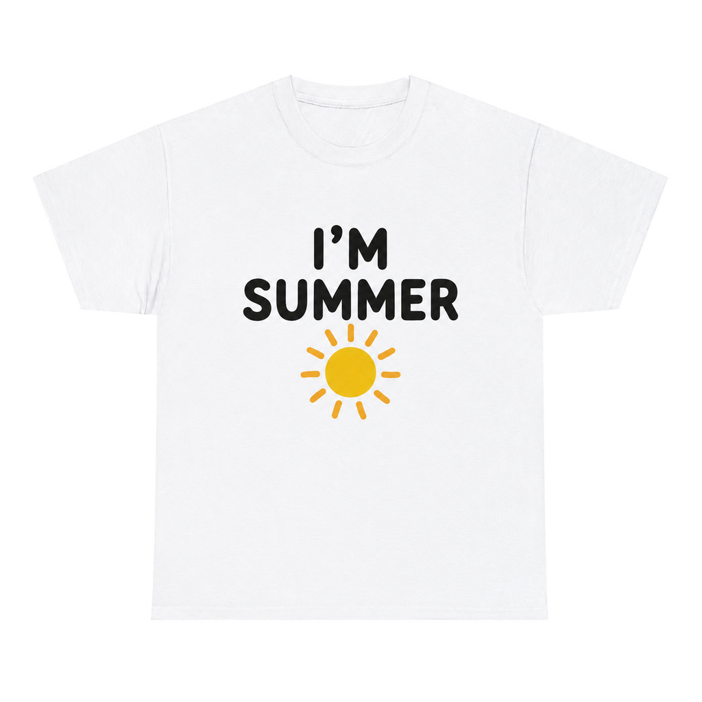 I'm Summer — matching couple t-shirt, front print
