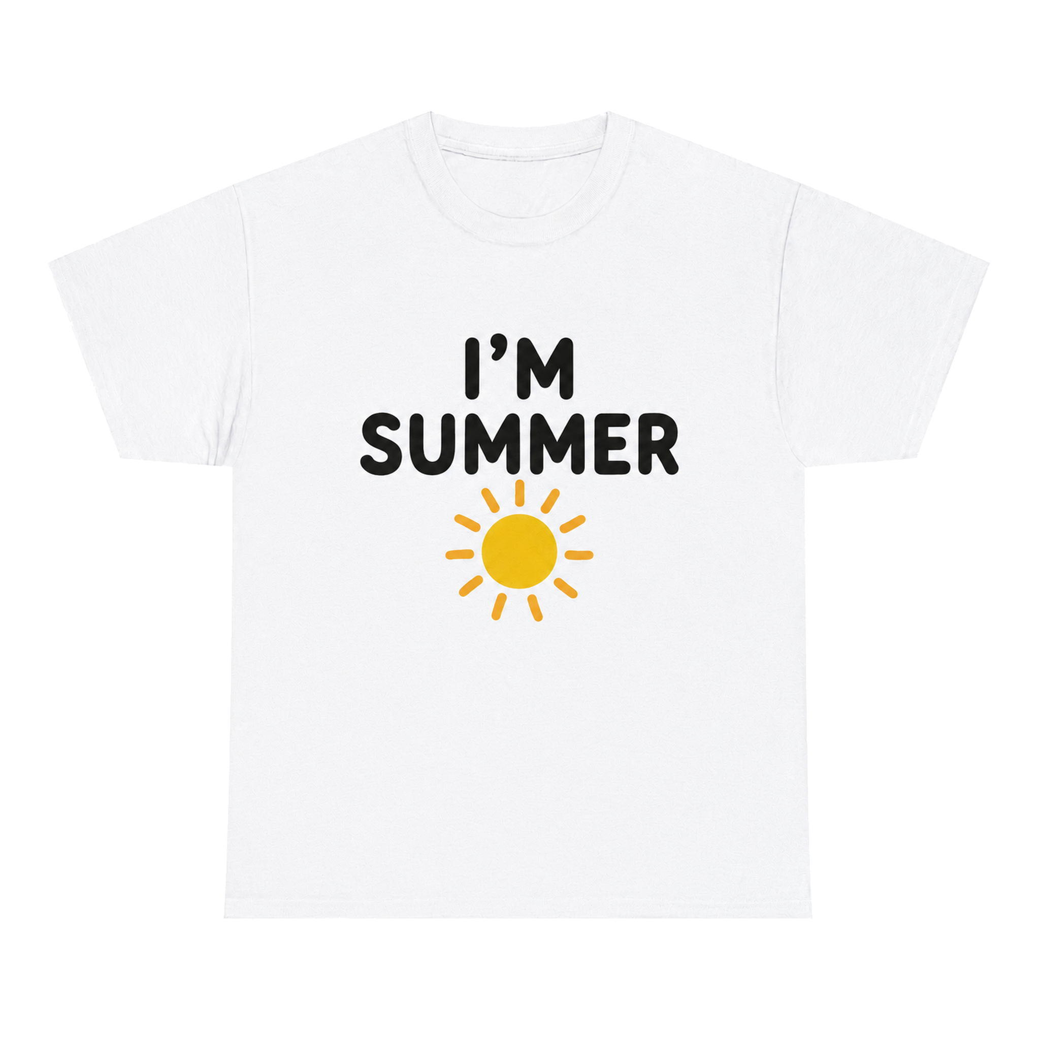 I'm Summer — matching couple t-shirt, front print