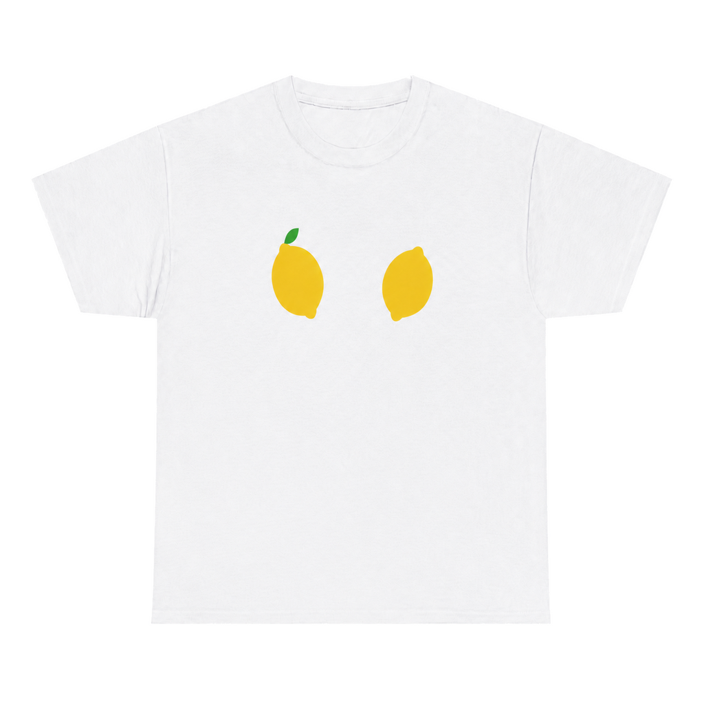 Lemons — matching couple t-shirt, front print